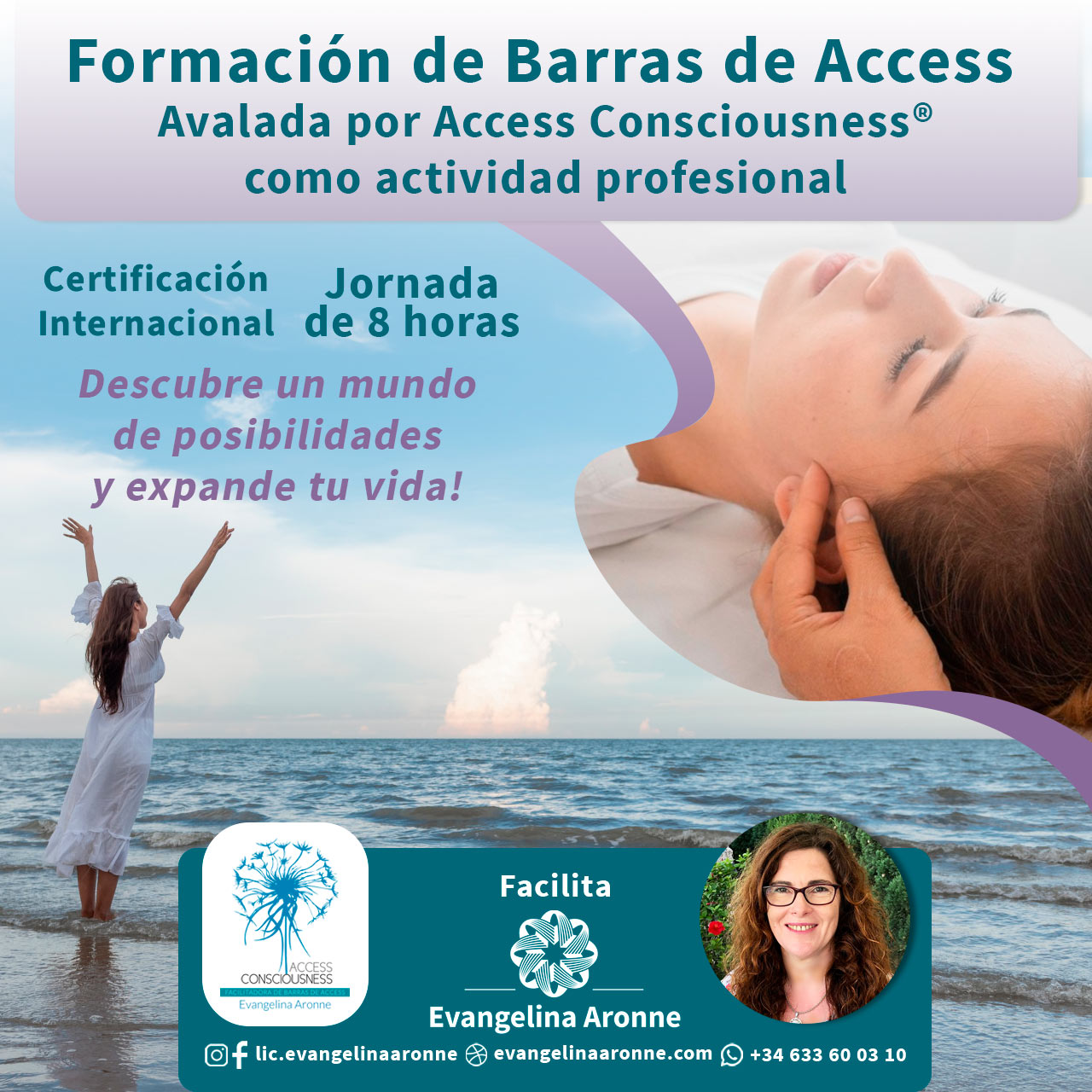 Formación de Barras de Access Avalada por Access Consciousness® como actividad profesional.